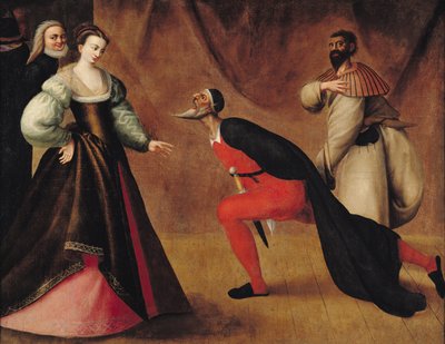 Scene from a Play by French School